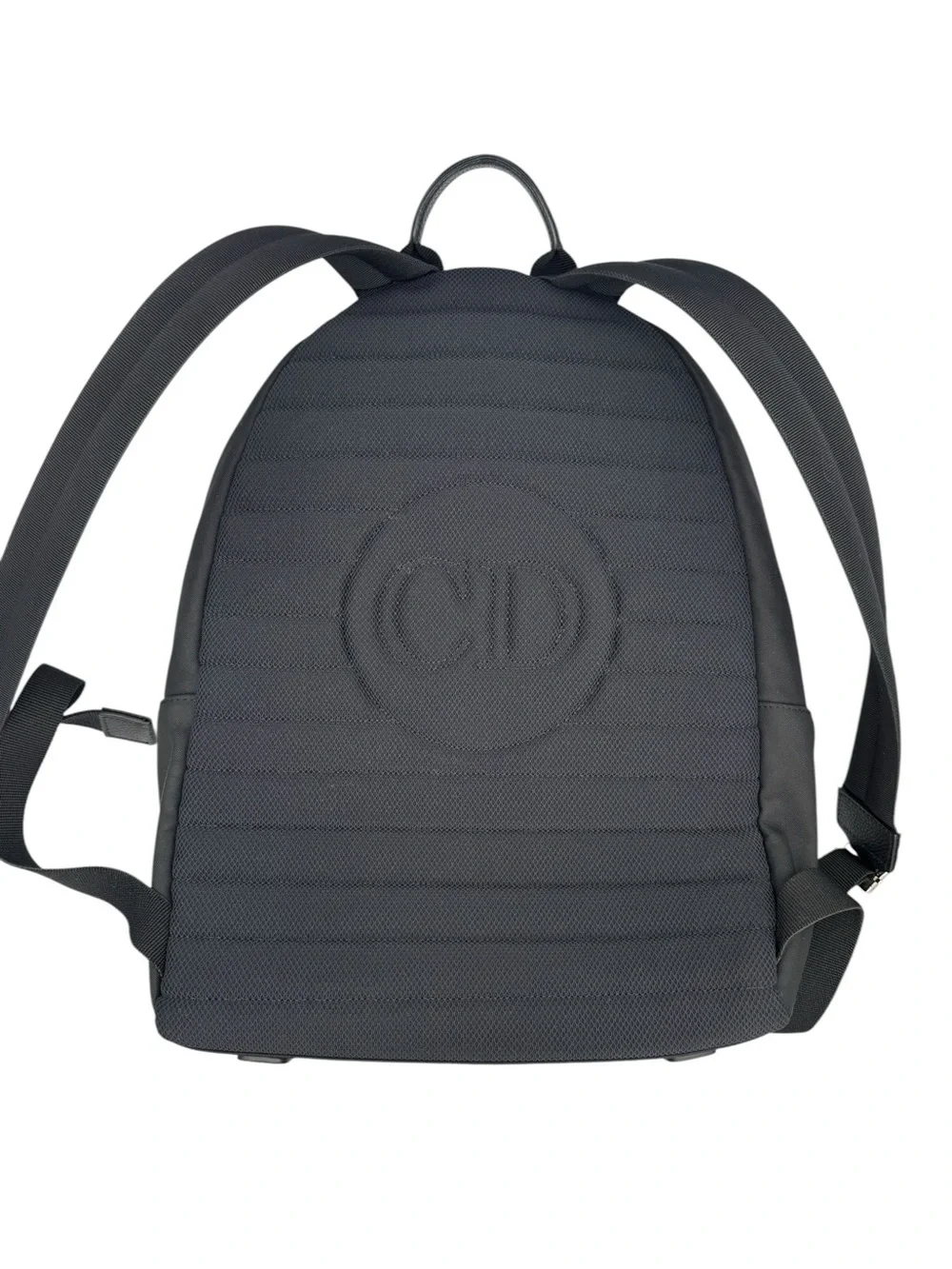 Dior x KAWS Rider Nylon Backpack with Pink Bee Limited Edition 2019 Black Whitw